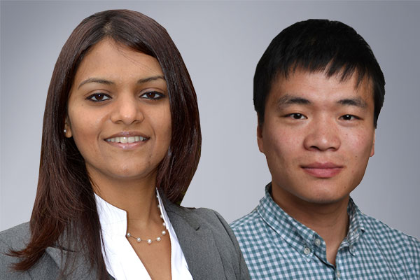 Portraits of Bajpayee and Li